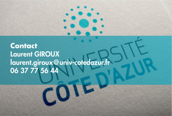 Laurent GIROUX laurent.giroux@univ-cotedazur.fr 06 37 77 56 44
